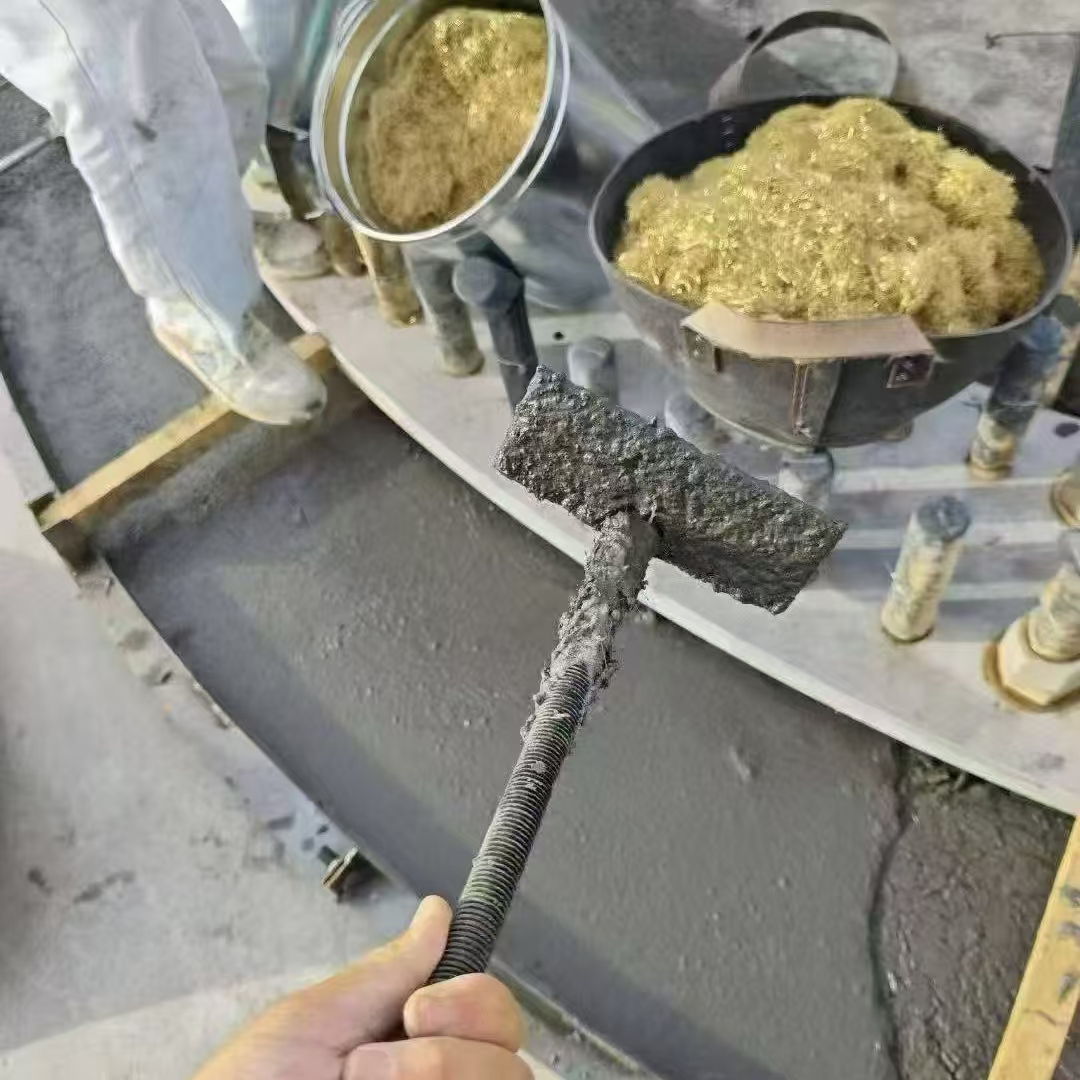 明溪C120钢纤维高强无收灌浆料 轧机压缩机汽轮机发电机锻压设备底座灌浆材料